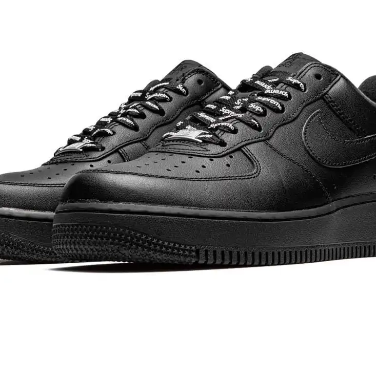Low 1 Force Nike Black Supreme Air 0628